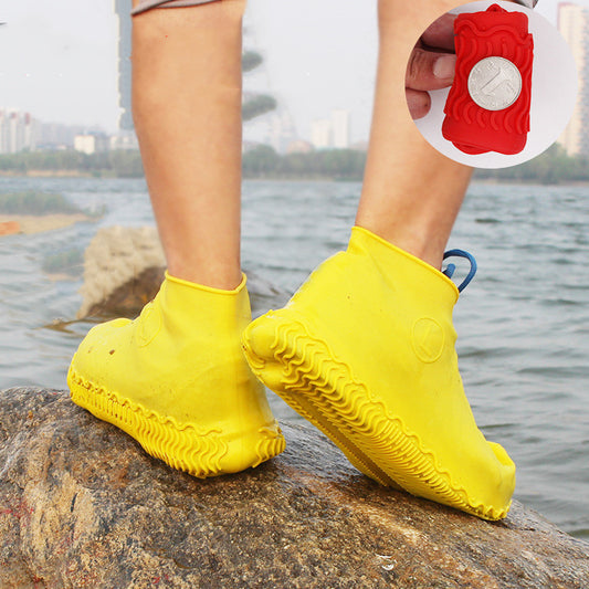 Portable Silicone Waterproof Non-slip Shoe Cover - The Wild Wanderer