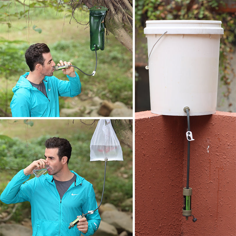 Portable Filter Water Purification Bag - The Wild Wanderer