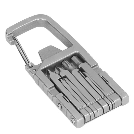 12 In 1 Folding Multitool Keychain