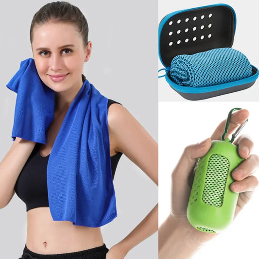 Outdoor Mini Silica Gel Cooling Towel
